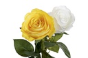 DECO JA-158567 FLEUR TISSU METAL 23X23X60 59 ROSE 2 MOD.