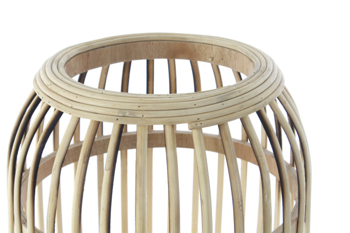 DECO FA-156458 LANTERNE BAMBOU 22X22X56 NATUREL