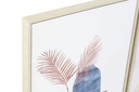 DECO CU-179801 TABLEAU PS TOILE 53X4,5X73 VASES ENCADRÉ 2 MOD.