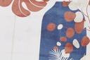 DECO CU-179801 TABLEAU PS TOILE 53X4,5X73 VASES ENCADRÉ 2 MOD.