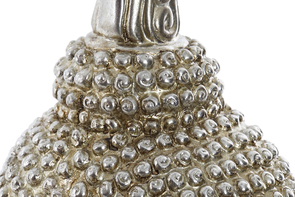 DECO RF-157220 FIGURE RÉSINE 20X22X42 T TE BOUDDHA CHAMPAGNE