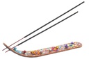 DECO RC-161642  INCENSE STAND ACRYLIC METAL 3X22 CASCABELES 8 MOD.