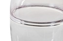 DECO 'i JV-172479 VASE GLASS 17X17X25 17,5 PINK