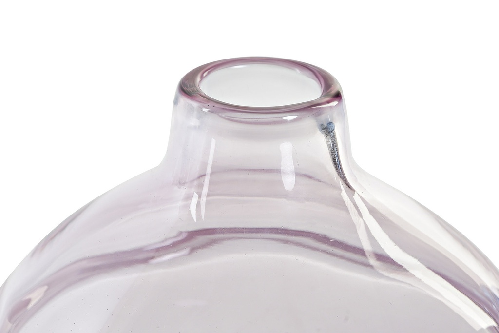 DECO JV-172480 VASE GLASS 19X19X21 19 PINK