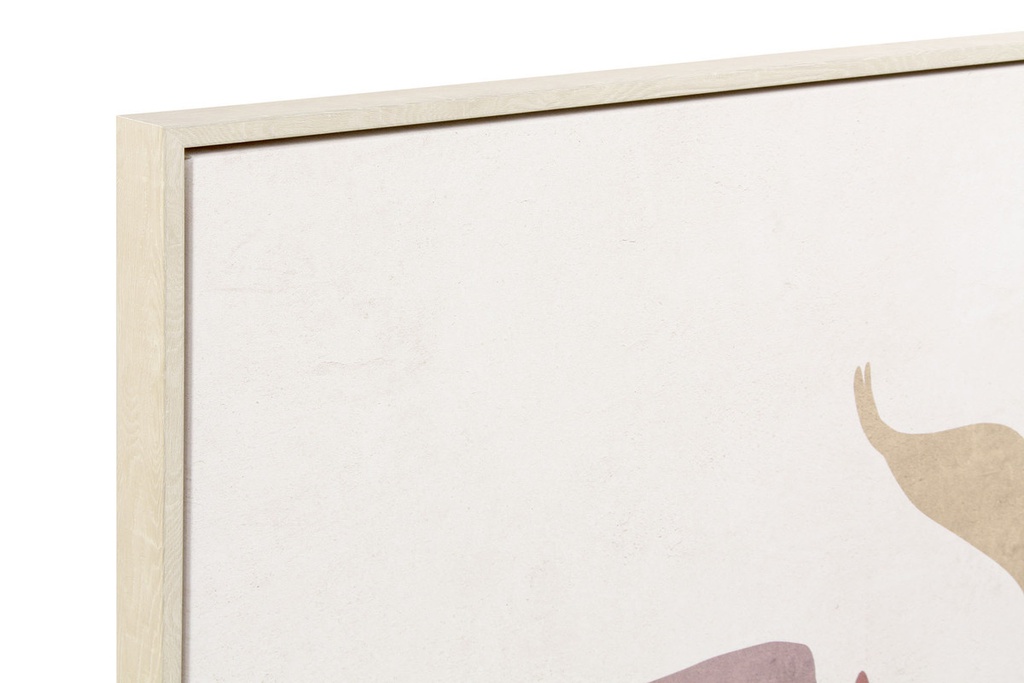 DECO CU-180266 TABLEAU PS TOILE 83X4,5X123 VISAGE ABSTRAIT 2 MOD.