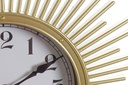 DECO RE-176320 HORLOGE PP VERRE 35,6X4X35,6 SOLEIL 2 MOD