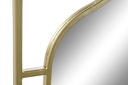 DECO MB-182556 MIROIR MÉTAL MIROIR 53,5X2X94 DORÉ