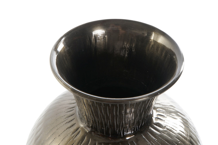 DECO AL-175245 VASE ALUMINIUM 25X25X46 2 MOD.