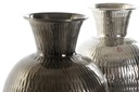 DECO AL-175245 VASE ALUMINIUM 25X25X46 2 MOD.