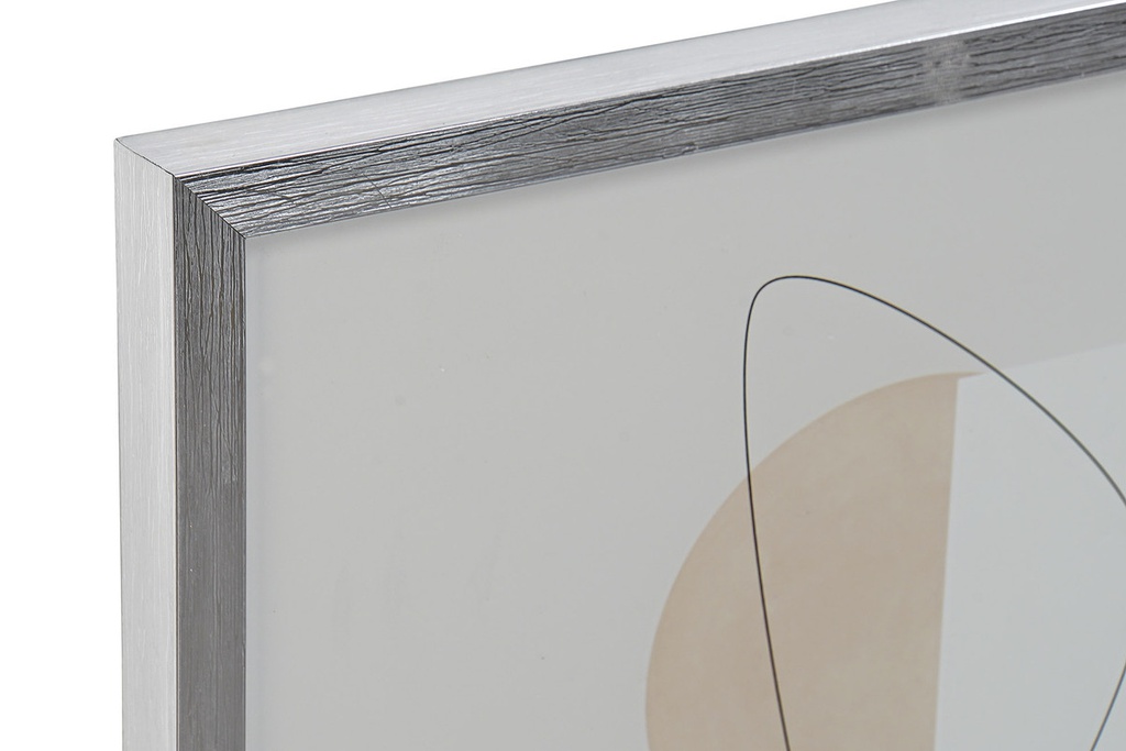 DECO CU-181818 TABLEAU VERRE PS 50X3X70 ABSTRAIT ENCADRÉ 2 MOD.