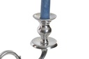DECO AL-152047 CHANDELIER ALUMINIUM 34X12X41 3 BOUGIES CHROME