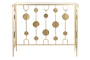 DECO MB-194508 CONSOLE SET 2 METAL MIROIR 92X32X78 MAT DORE
