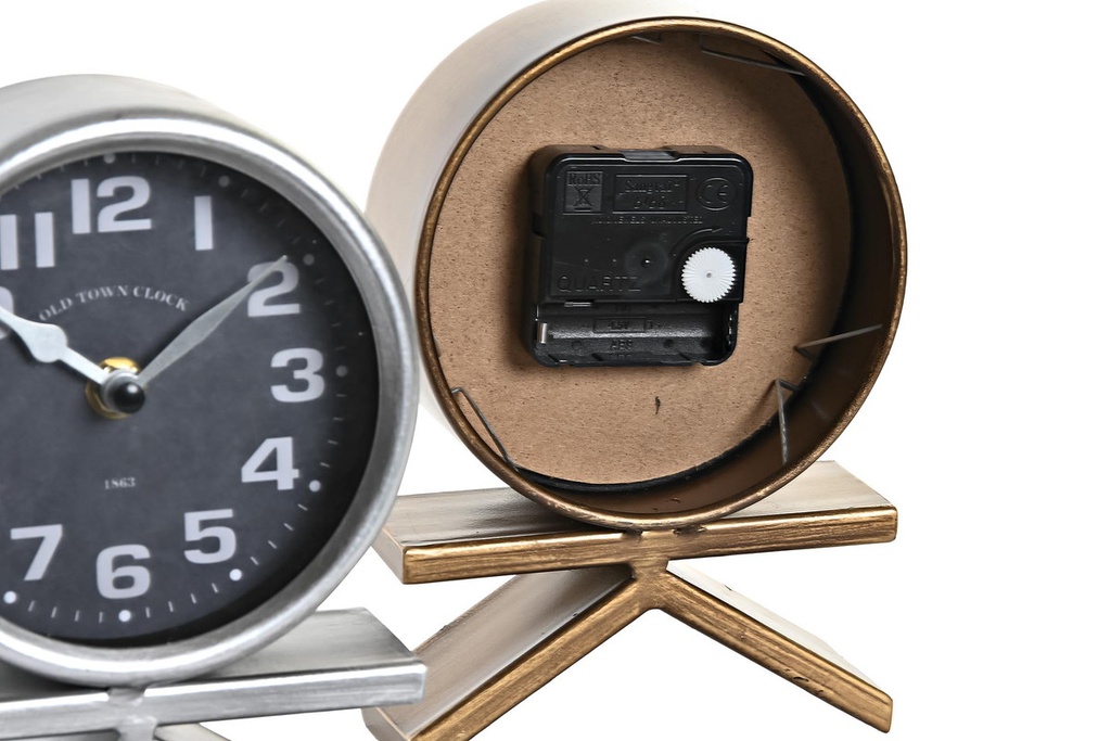 DECO RE-198983 HORLOGE POSER FER 13X6X19 2 MOD.