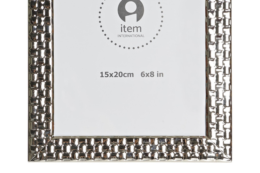DECO MF-199365 CADRE PHOTO 15X20 METAL 18,5X2X23,5 ARGENTE