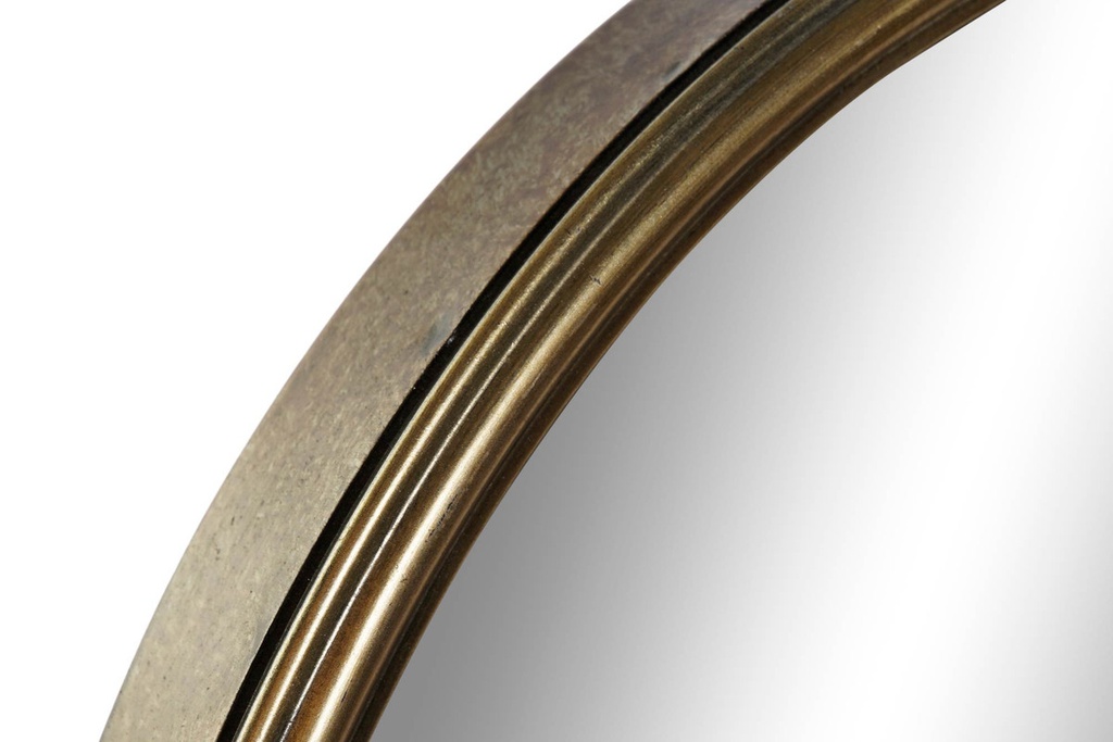 DECO ES-182040 MIROIR METAL MIROIR 48,5X14X74 DORÉ