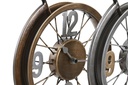 DECO RE-196352 HORLOGE POSER FER 24X13,5X33,5 2 MOD.