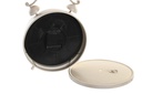 DECO RE-203758 HORLOGE POSER FER VERRE 21X6,5X27 2 MOD.