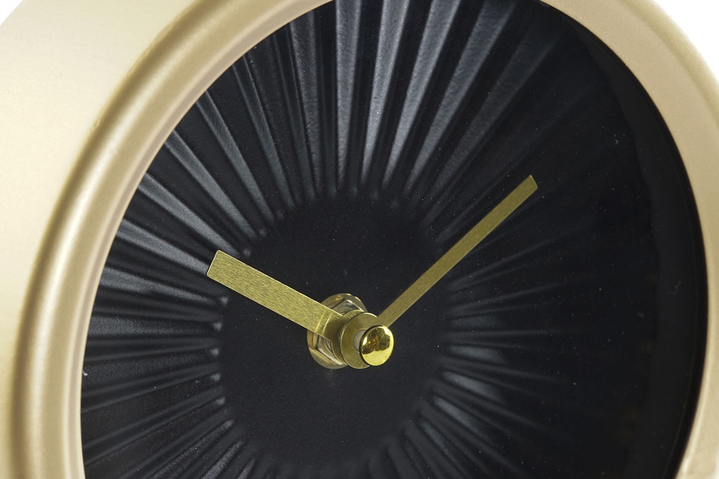DECO RE-184760 HORLOGE POSER FER 17X6X18 DORE
