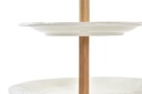 DECO PC-193599 COUPE FRUITS PORCELAINE 25,5X25,5X32,5 3EST,