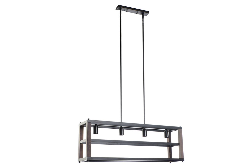 DECO LA-189459 PLAFONNIER PIN METAL 87X20X30 E27 MARRON