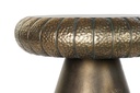 DECO MB-182036 TABLE AUXILIAIRE METAL 55X55X48 DORÉ