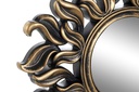 DECO ES-176316 MIROIR SET 5 PP VERRE 35X2X35 25CM VIEILLI 2 MOD.