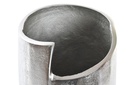 DECO AL-196002 VASE ALUMINIUM 15X13X31 FACE ARGENTE