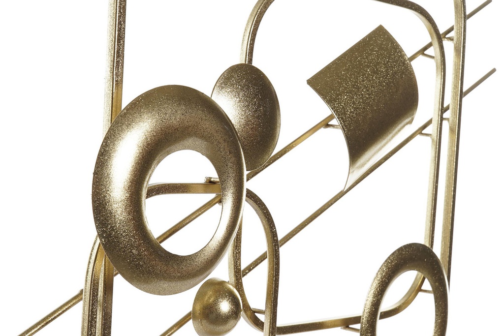 DECO DH-193486 DECORATION METAL 54X8,3X56,5 MODERNE DORE
