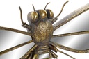 DECO DP-195730 DECORATION MURALE RESINE MIROIR 33X20X4 ABEILLE