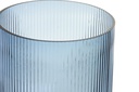 DECO JR-195602 VASE VERRE METAL 16X16X23 DORE BLEU