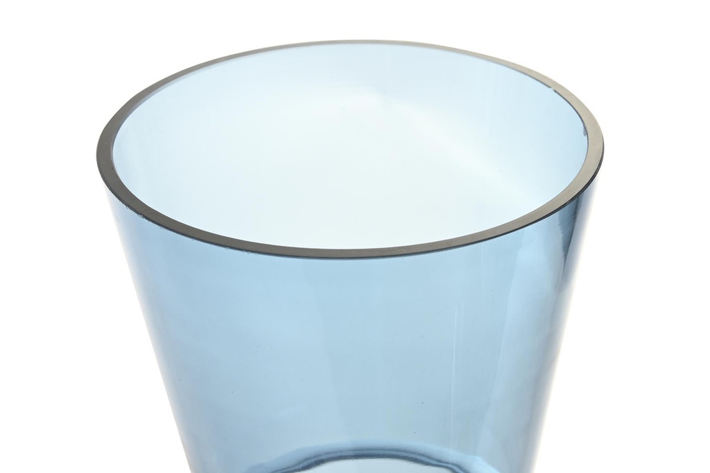 DECO JR-195609 VASE VERRE 12X12X29 BLEU