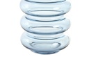 DECO JR-195609 VASE VERRE 12X12X29 BLEU