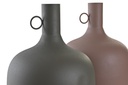 DECO JR-201035 VASE ALUMINIUM 27X27X43 POIGNEE 2 MOD.
