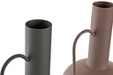 DECO JR-201037 VASE ALUMINIUM 23X23X40 POIGNEE 2 MOD.