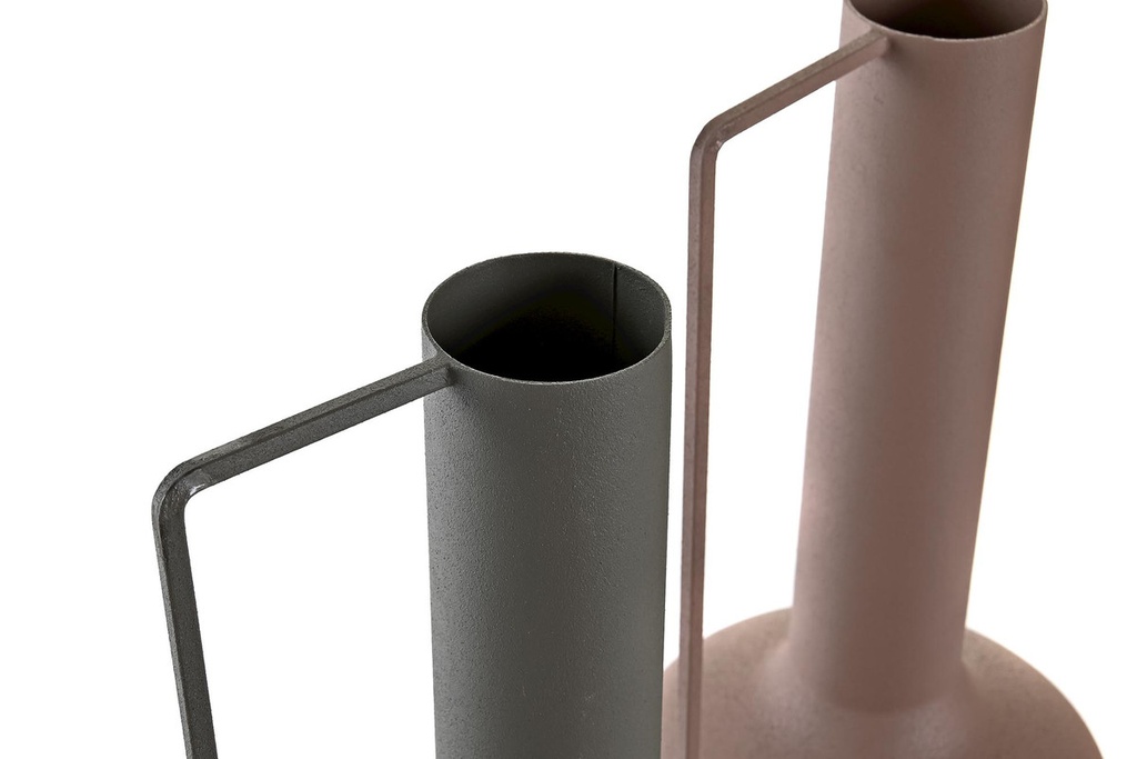 DECO JR-201040 VASE ALUMINIUM 16X16X38 POIGNEE 2 MOD.