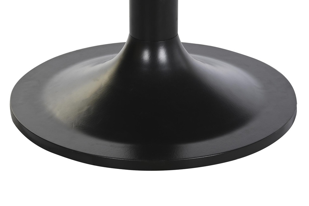 DECO MB-201493 TABLE CAFE METAL MARBRE 120X70X39 NOIR