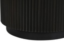 DECO MB-201495 TABLE CAFE METAL MARBRE 61X61X47,5 NOIR