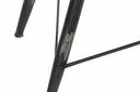 DECO MB-172023 CONSOLE TABLE METAL GLASS 120X35X80 17,1 NOIR