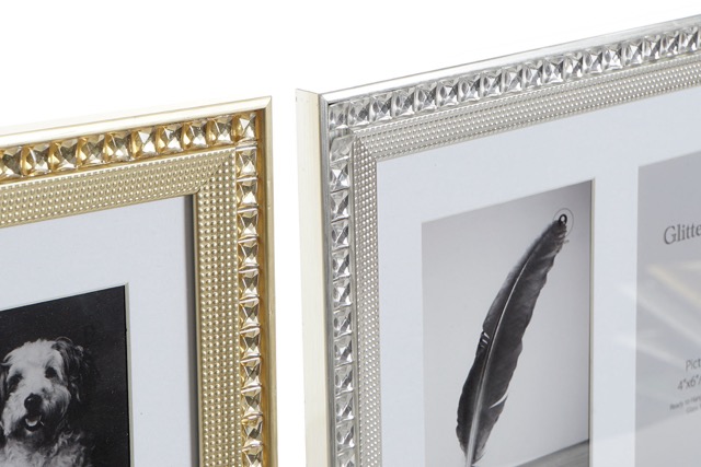 DECO MF-189530 CADRE MULTIPHOTO PS 43X1,5X25 BRILLANTS 2 MOD.