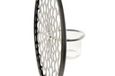 DECO JV-177472 BOUGEOIR METAL VERRE 20X20X36 MARRON