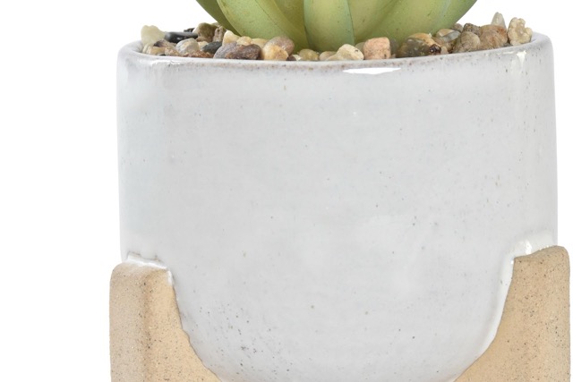 DECO JA-191143 PLANTE CIMENT PE 9,5X9,5X14 POT 2 MOD.
