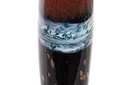 DECO JV-172298 VASE VERRE 8X28,5 8 ROUGE