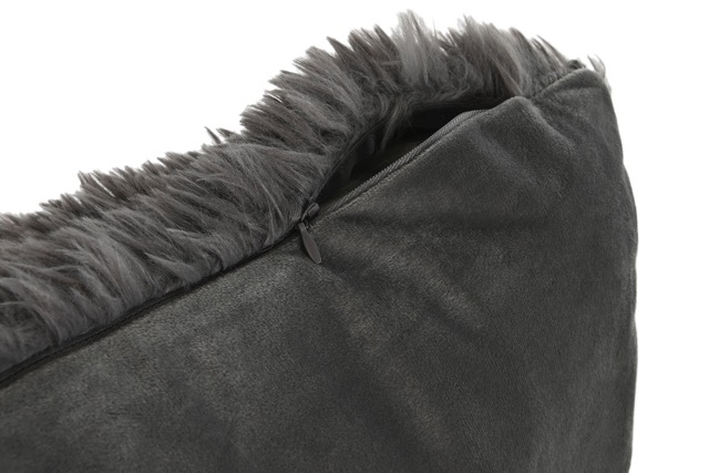 DECO TX-210483 COUSSIN POLYESTER 45X8X45 GRIS