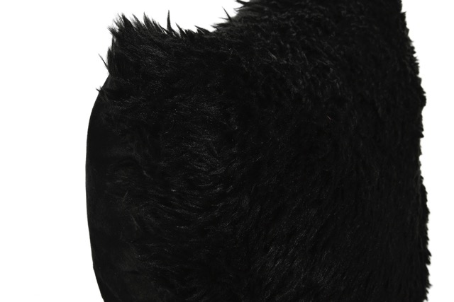 DECO TX-210484 COUSSIN POLYESTER 45X8X45 NOIR