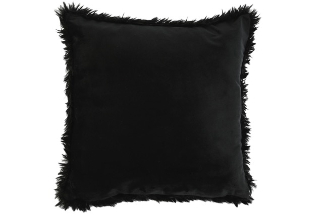 DECO TX-210484 COUSSIN POLYESTER 45X8X45 NOIR