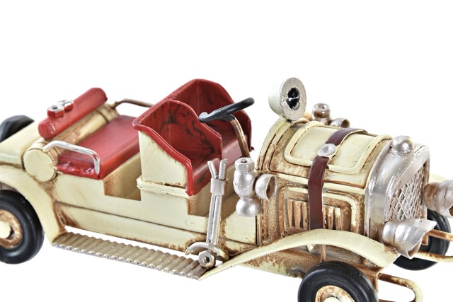 DECO MO-197090 VEHICULE DECORATION METAL 11,5X4,5X5 VOITURE 2 MOD