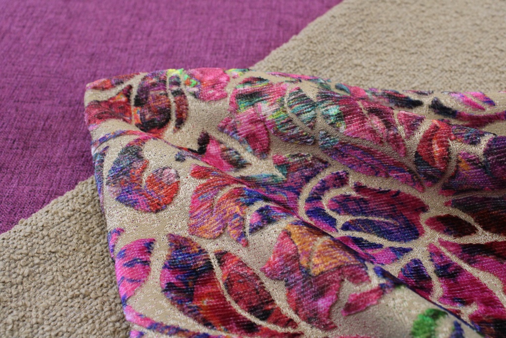 AT TISSU P JAQ VEL LOLA FLOWER 700g 1,40m