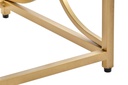 DECO MB-156188 TABOURET METAL PES 46X46X46,5 DORE