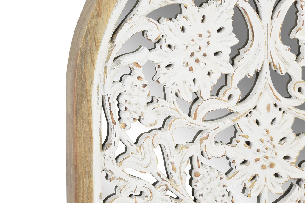 DECO LD-150287 DECO MURALE BOIS CRISTAL 55,5X3X96 MANDALA