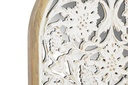 DECO LD-150287 DECO MURALE BOIS CRISTAL 55,5X3X96 MANDALA